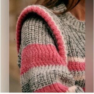 Sezane Yara Jumper Merino Wool Baby Alpaca Blend S NWT